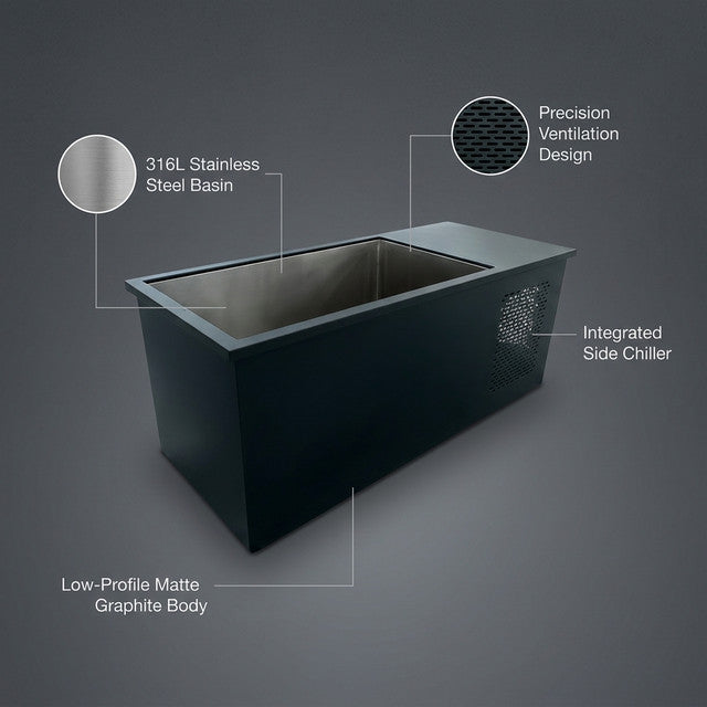 PolarEdge Monolith X Integrated Cold Plunge — Lifestyle