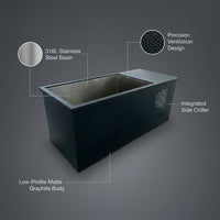 PolarEdge Monolith X Integrated Cold Plunge — Lifestyle