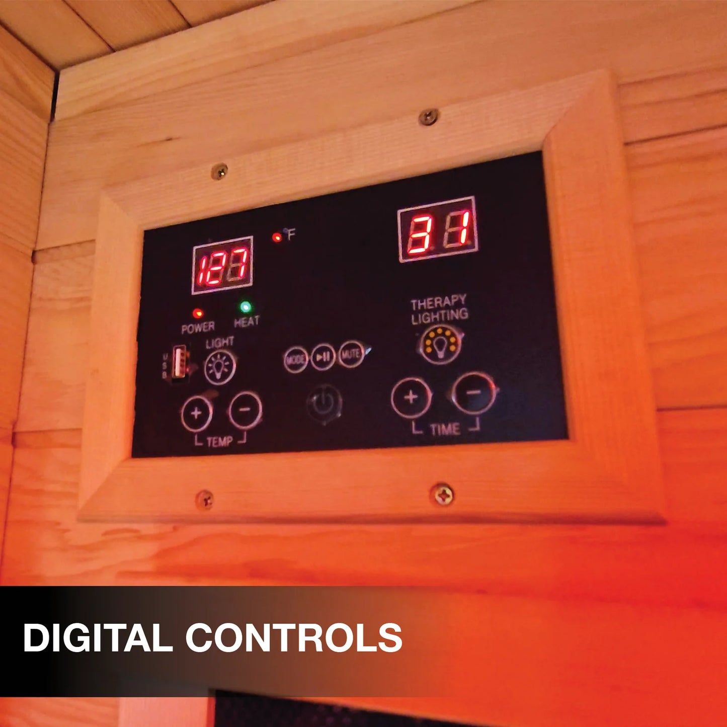 Chill Therapy Tremblant 1-Person Infrared Sauna